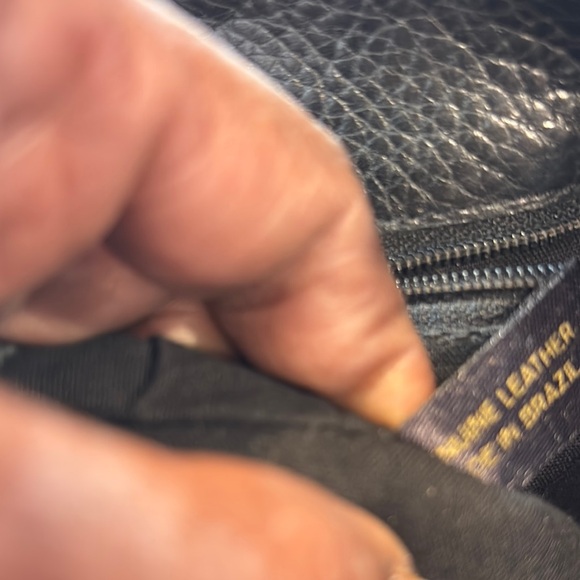 Vintage Nine West Black and Brown leather Hobo Bag - Picture 7 of 12